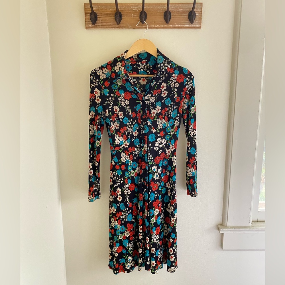 60’s funky dress flower power 🌸🌸🌸 vintage
